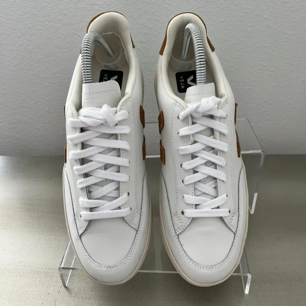 VEJA V-12 Leather Sneakers | Women's 8 | NEW